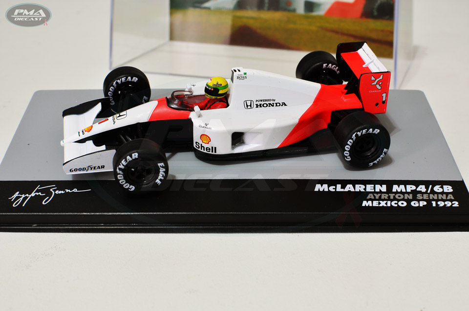 AYRTON SENNA 1992 MCLAREN MP4/6B 1:43